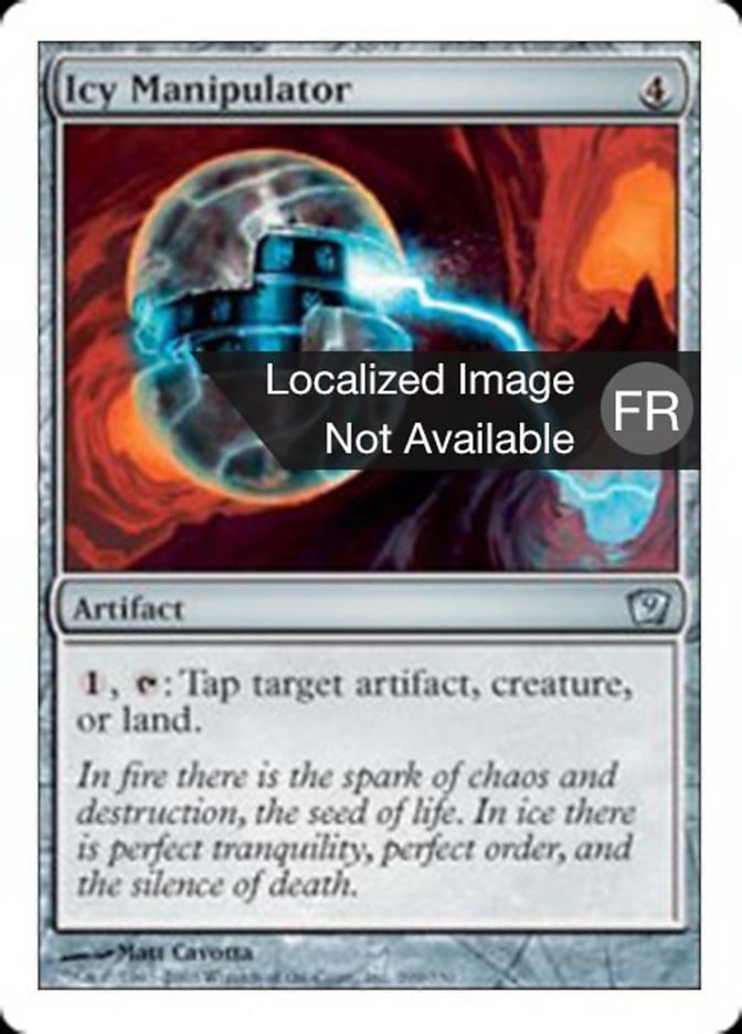 Manipulateur glacial