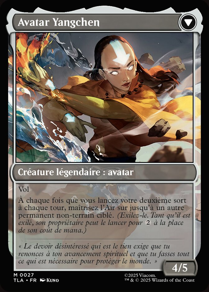 La légende de Yangchen