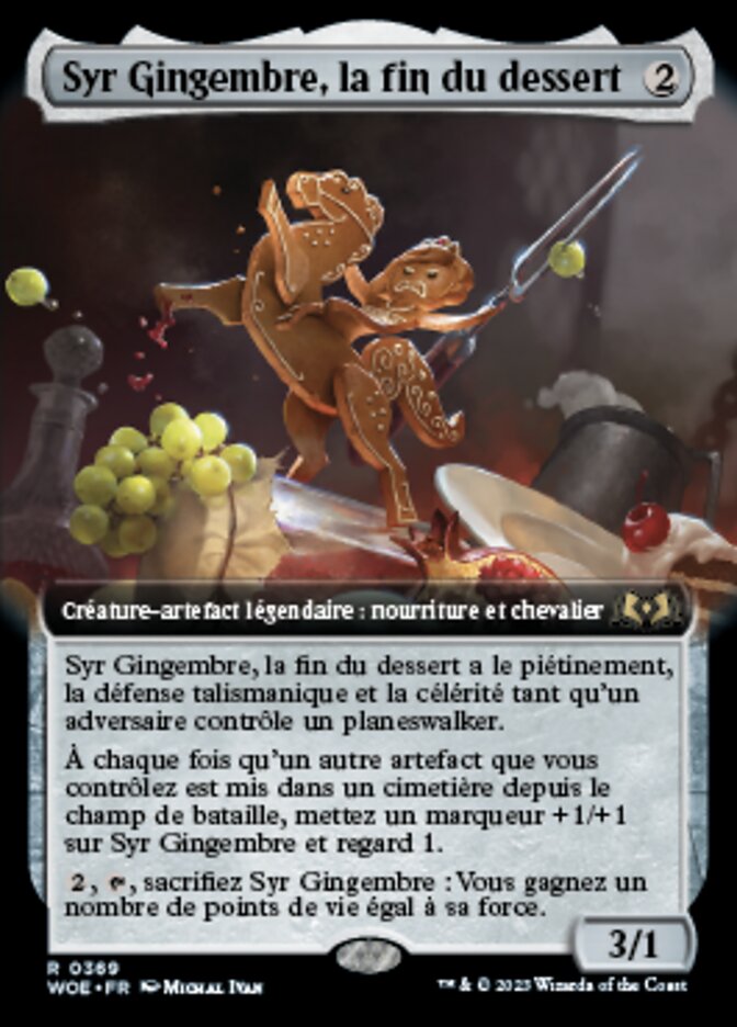 Syr Gingembre, la fin du dessert