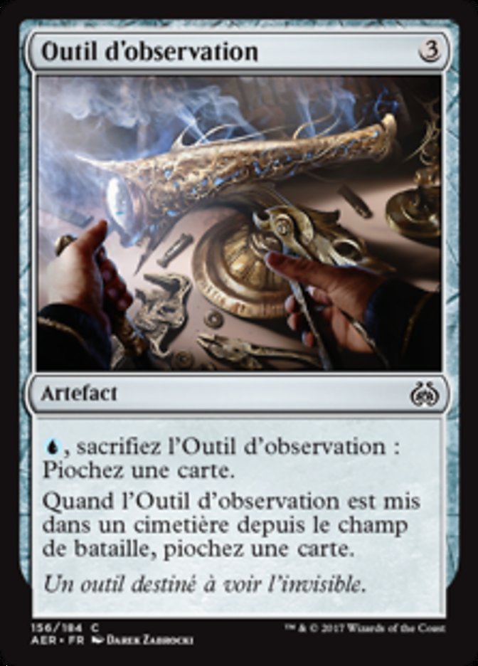 Outil d'observation
