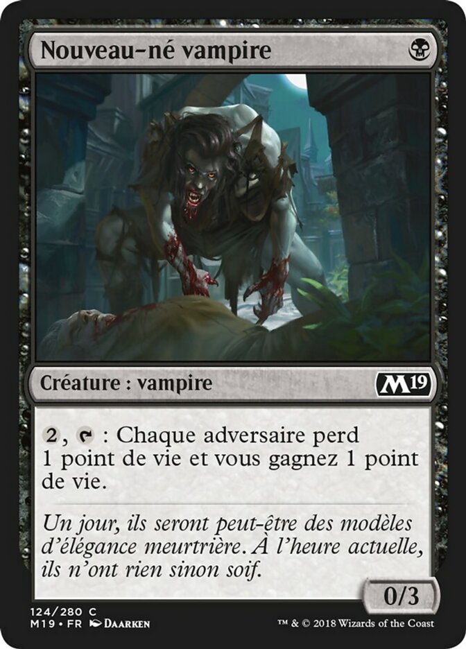 Nouveau-né vampire