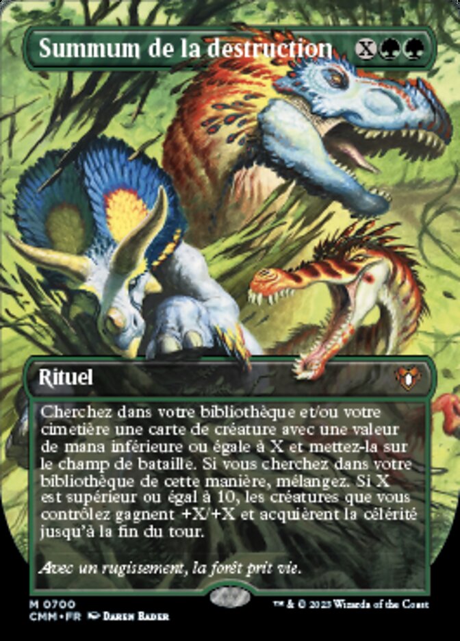 Summum de la destruction