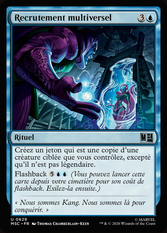 Recrutement multiversel