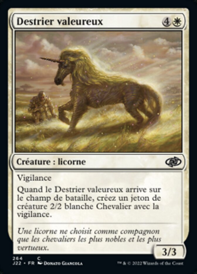 Destrier valeureux