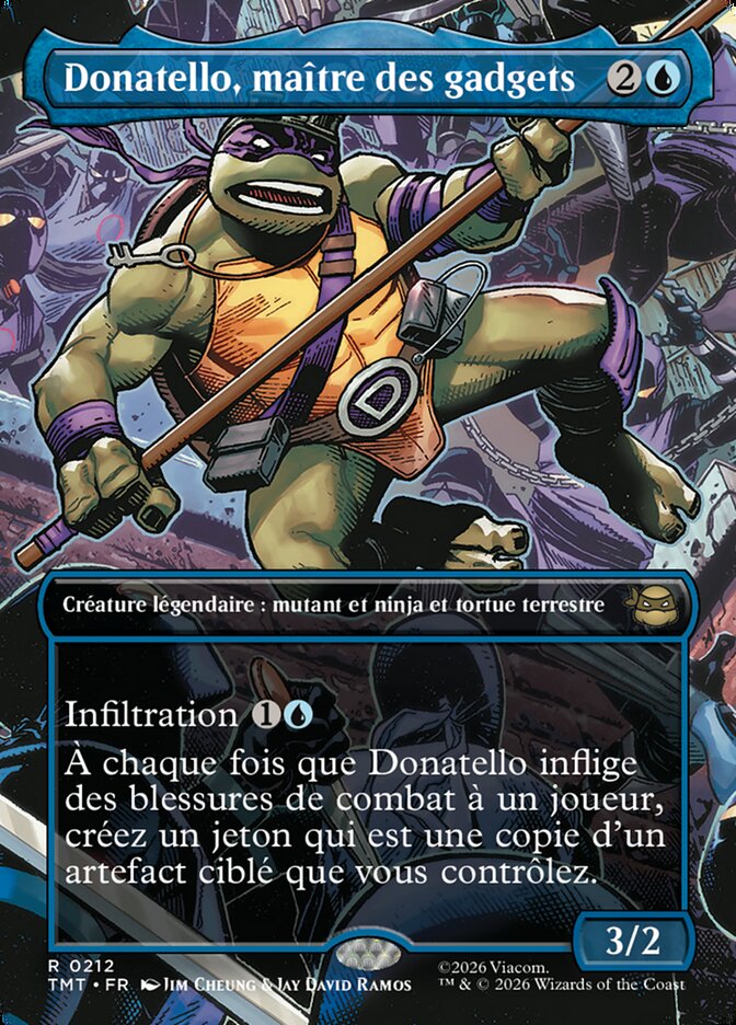 Donatello, maître des gadgets