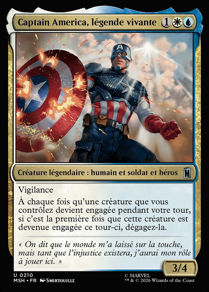 Captain America, légende vivante