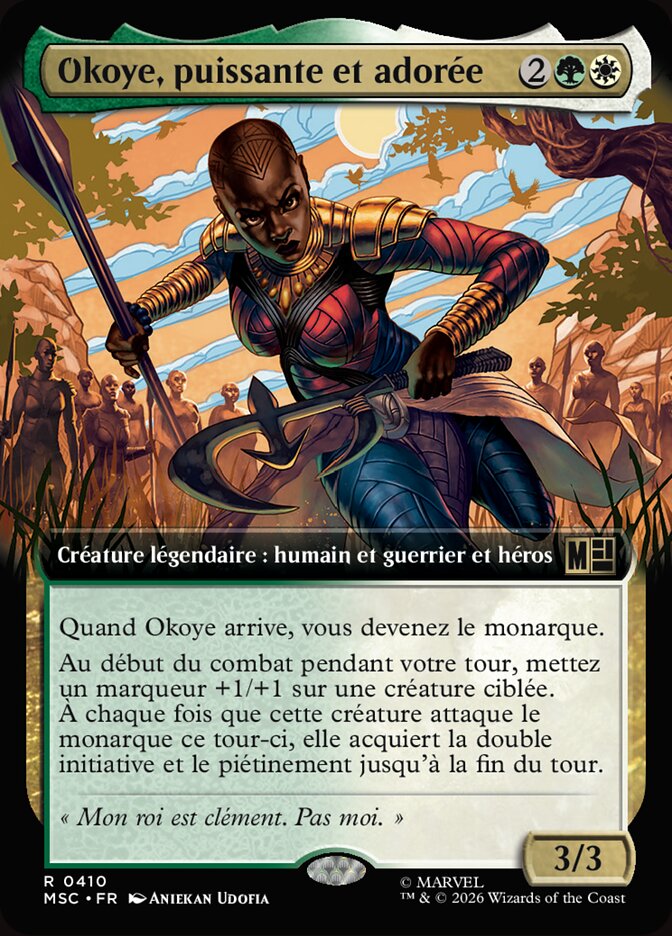 Okoye, puissante et adorée