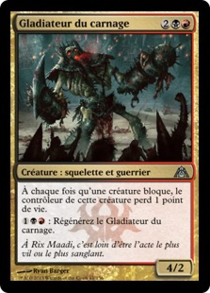 Gladiateur du carnage