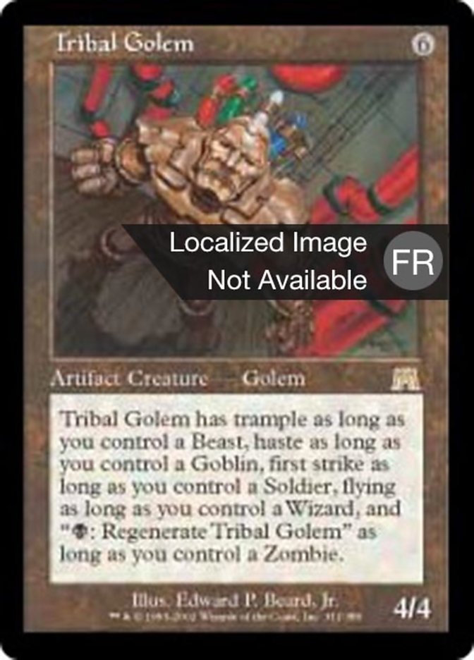 Golem tribal