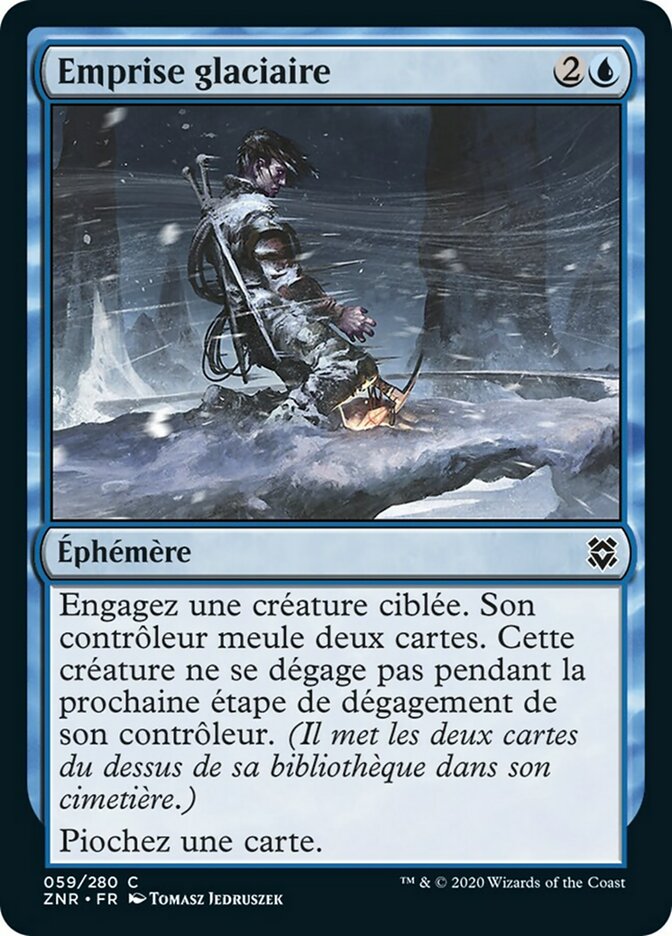 Emprise glaciaire