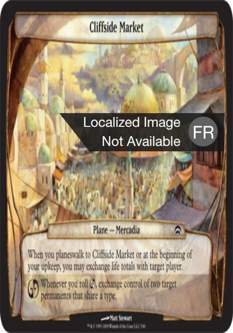 Marché à flanc de falaise