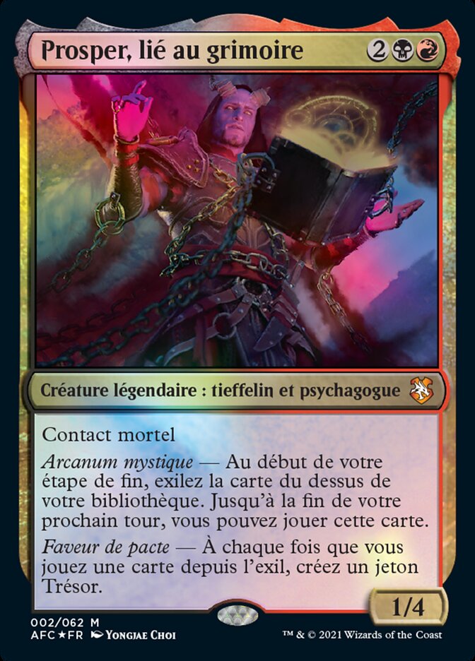 Prosper, lié au grimoire