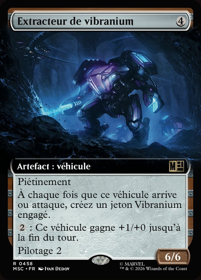 Extracteur de vibranium
