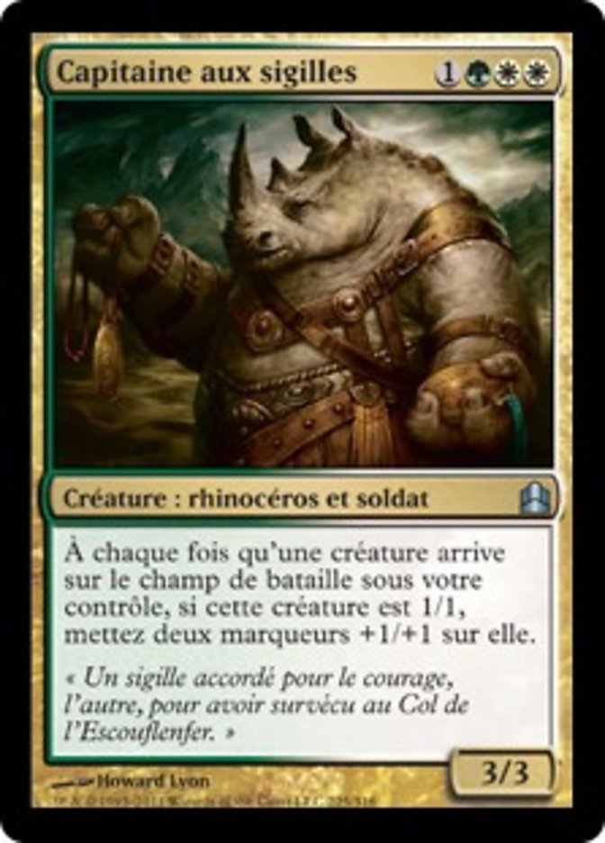 Capitaine aux sigilles