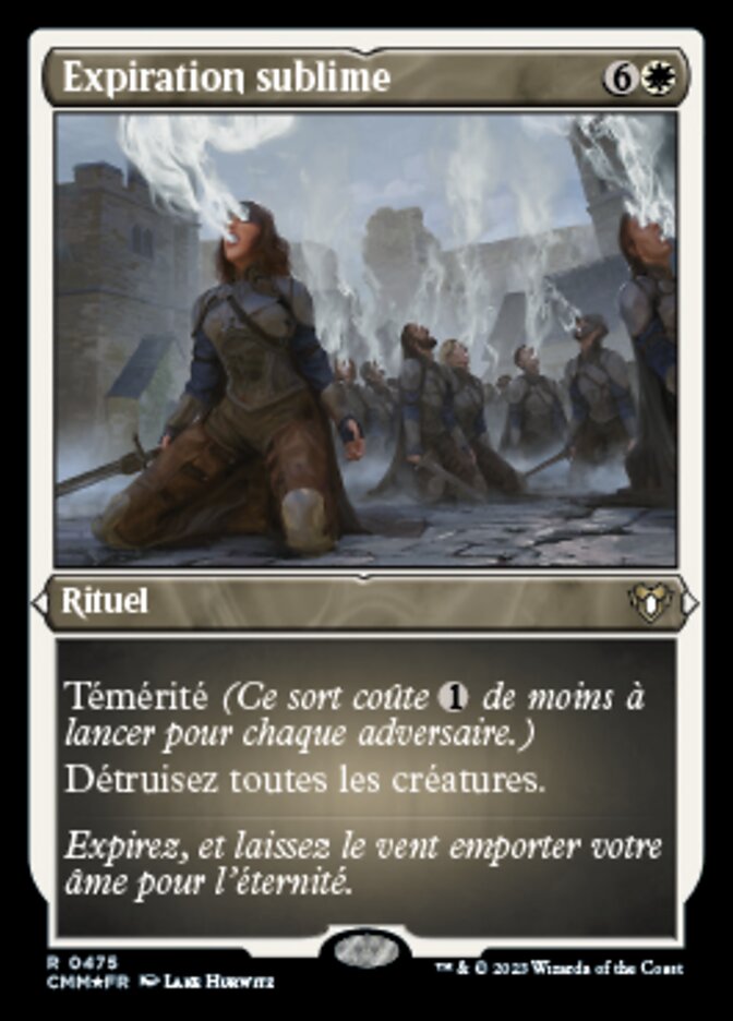 Expiration sublime
