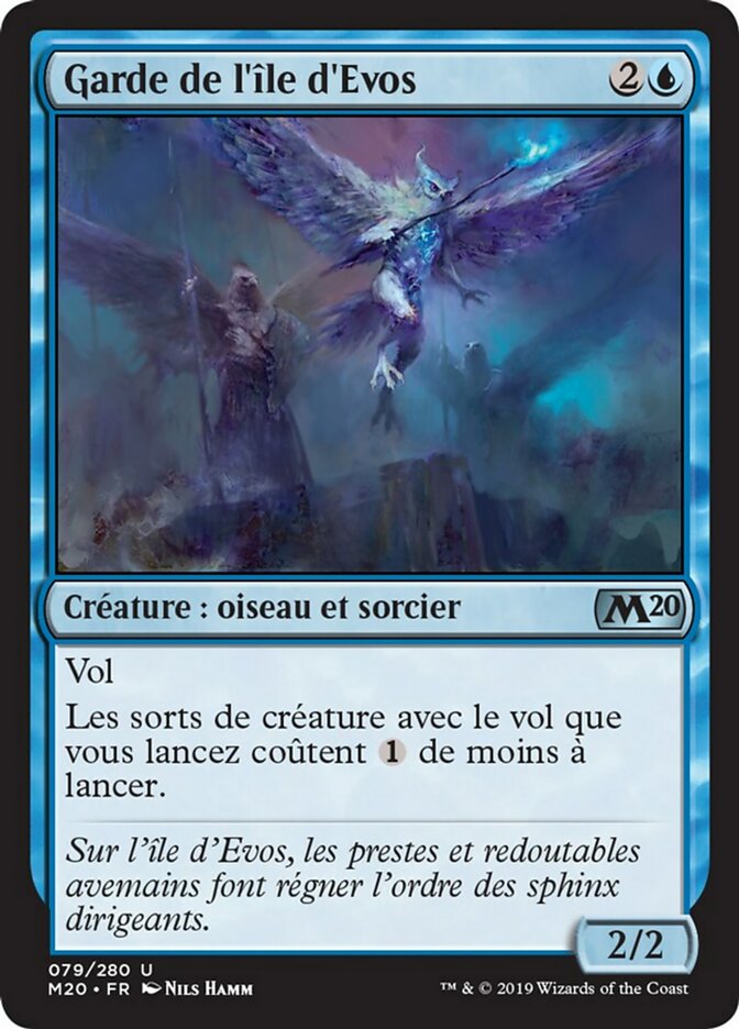 Garde de l'île d'Evos