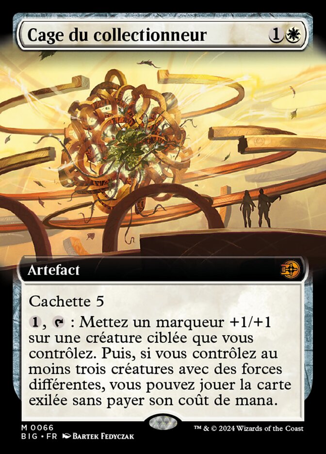 Cage du collectionneur