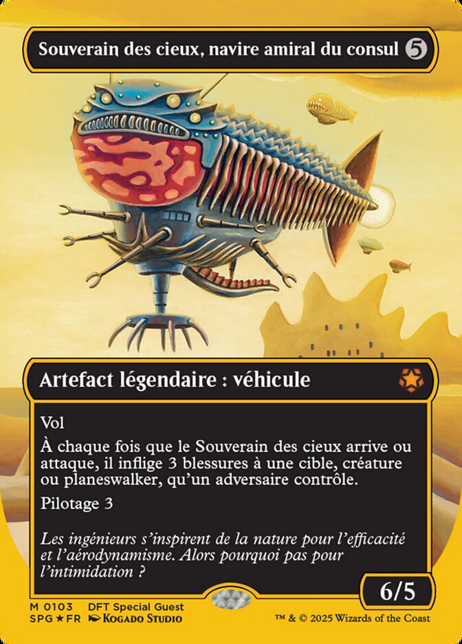Souverain des cieux, navire amiral du consul