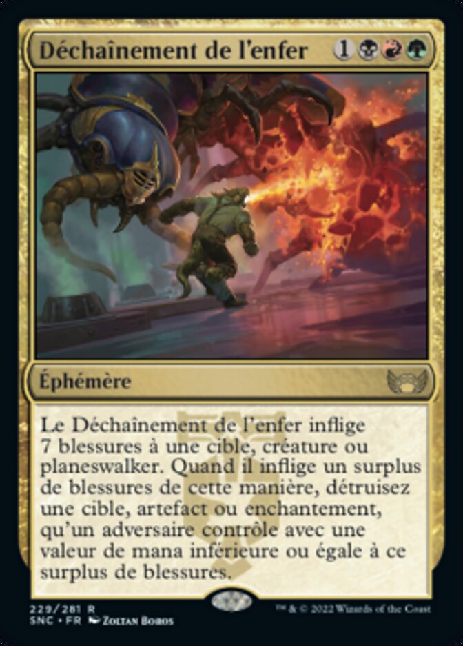 Déchaînement de l'enfer