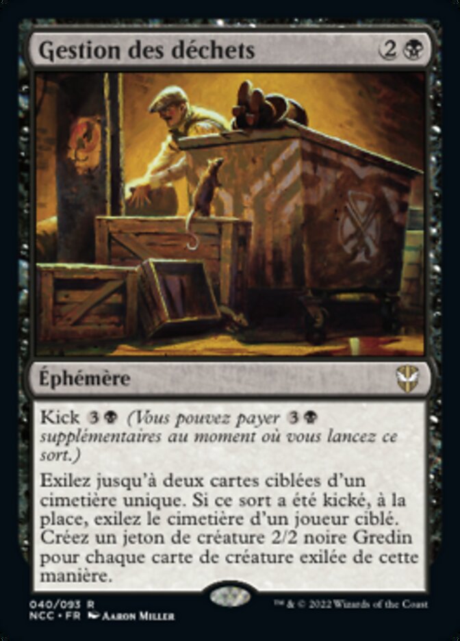 Gestion des déchets