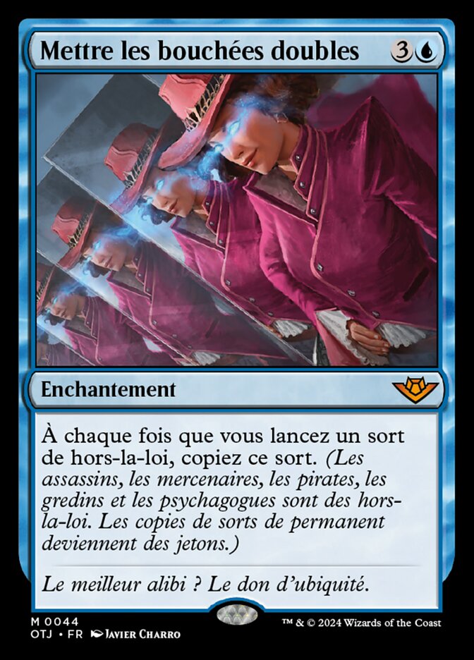 Mettre les bouchées doubles