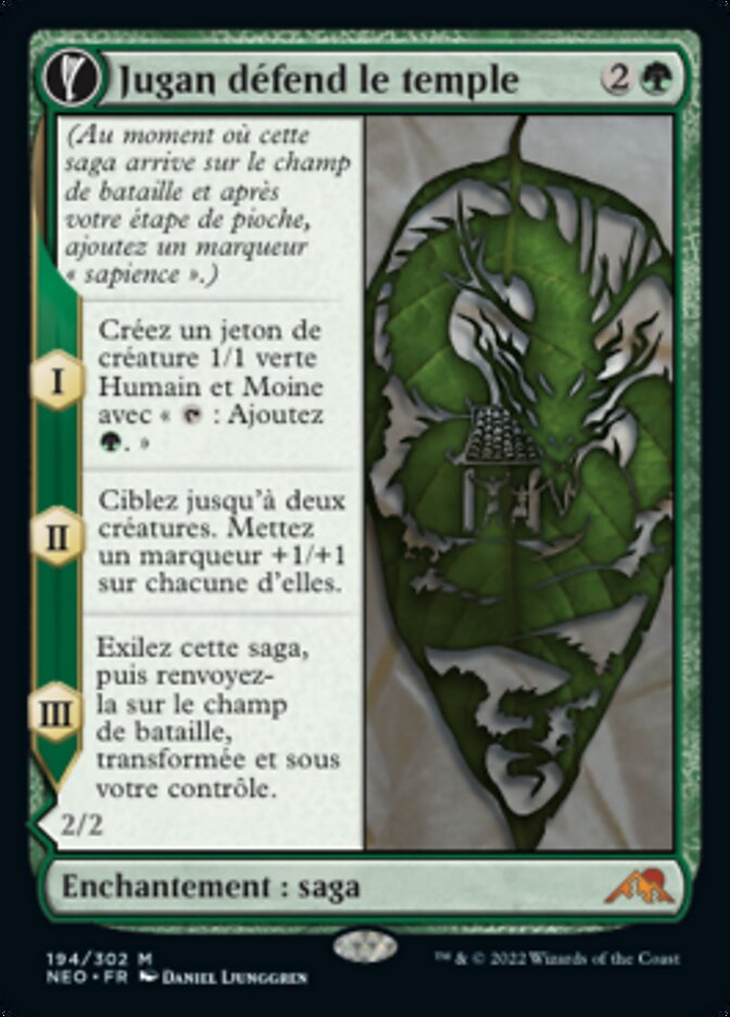 Jugan défend le temple