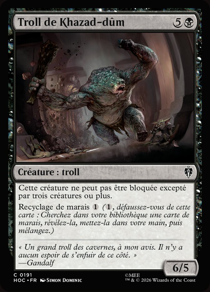 Troll de Khazad-dûm