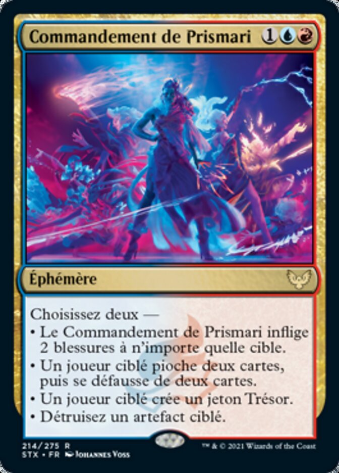 Commandement de Prismari