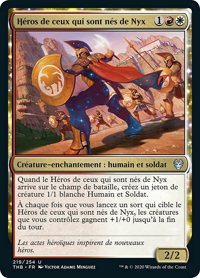 Héros de ceux qui sont nés de Nyx