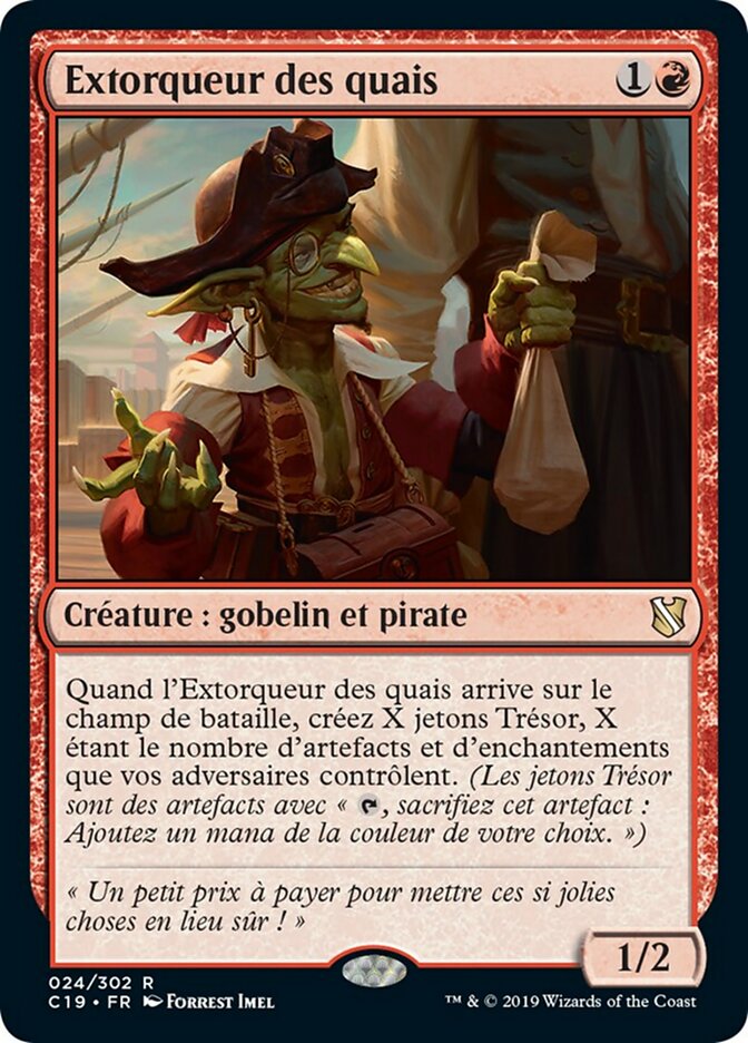 Extorqueur des quais