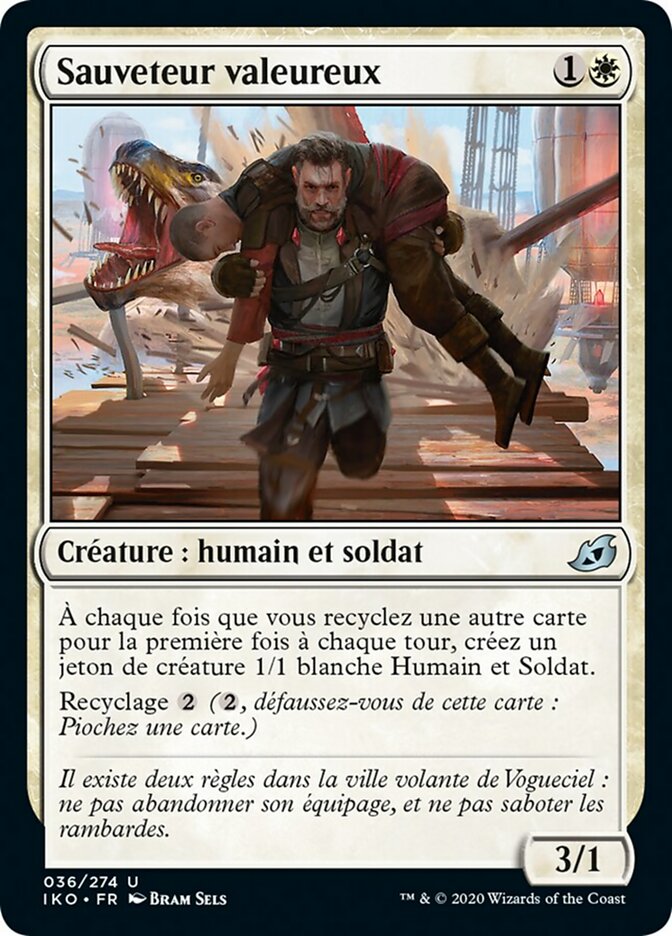 Sauveteur valeureux