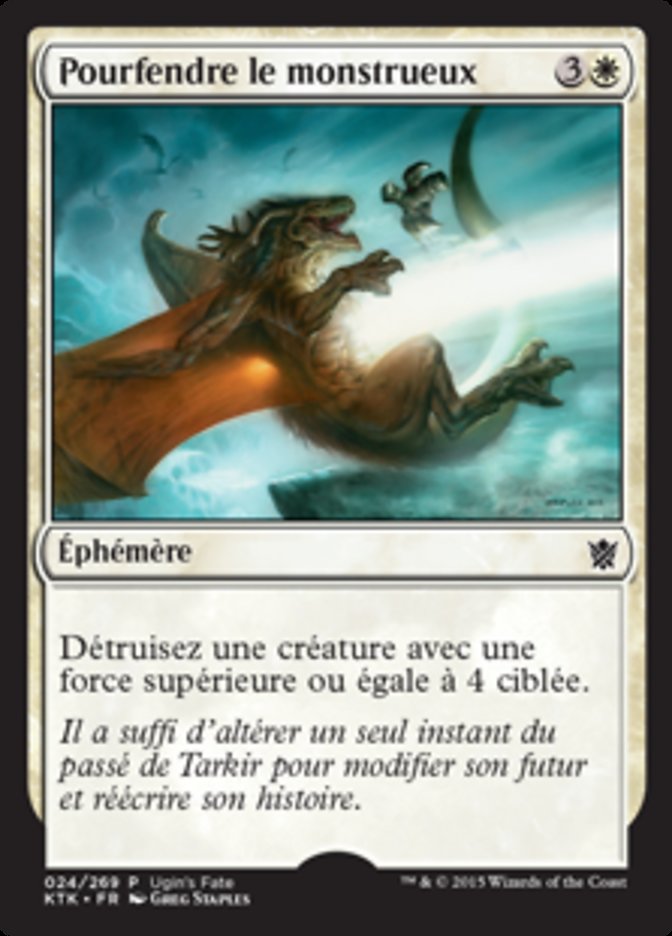 Pourfendre le monstrueux