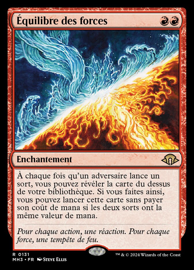 Équilibre des forces