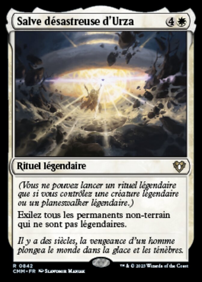Salve désastreuse d'Urza