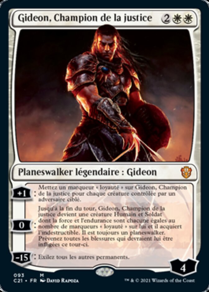 Gideon, Champion de la justice