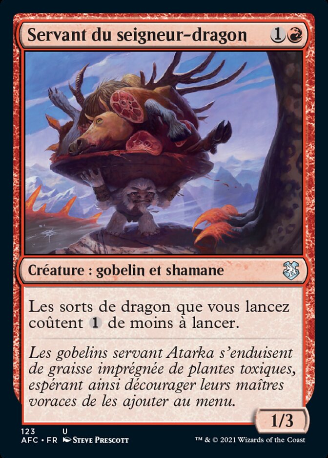 Servant du seigneur-dragon