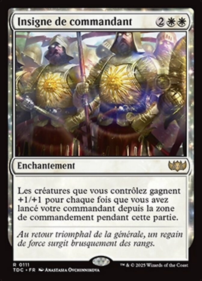 Insigne de commandant
