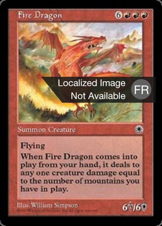 Dragon de feu