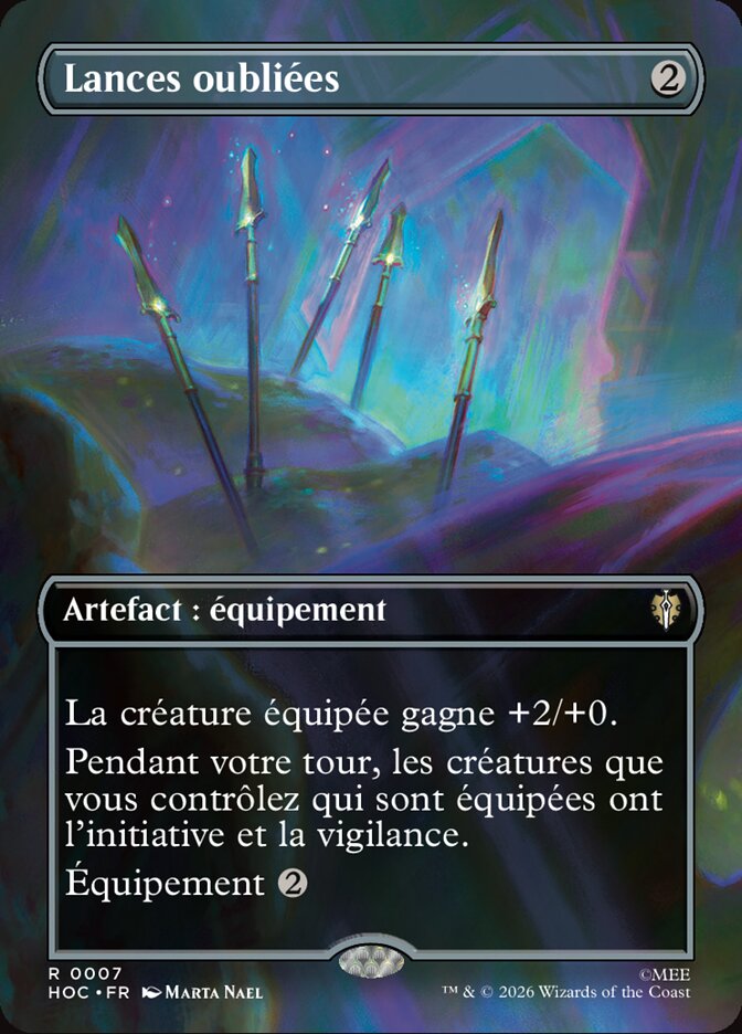 Lances oubliées