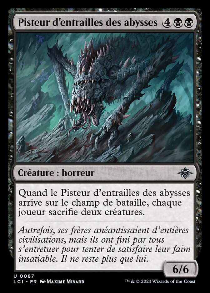 Pisteur d'entrailles des abysses