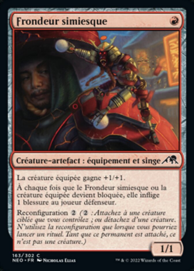 Frondeur simiesque
