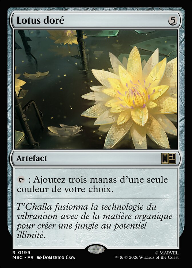Lotus doré