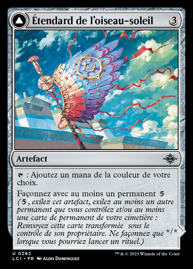 Étendard de l'oiseau-soleil