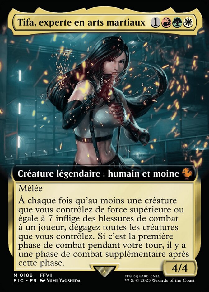 Tifa, experte en arts martiaux