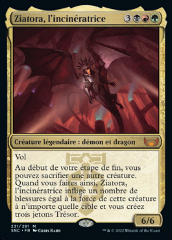 Ziatora, l'incinératrice