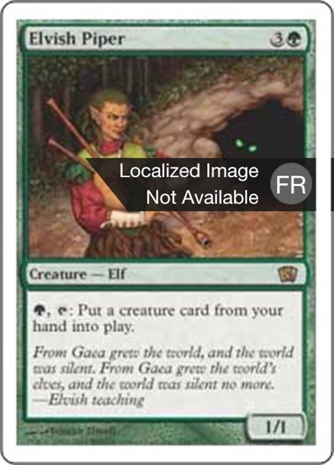 Joueuse de flûte elfe