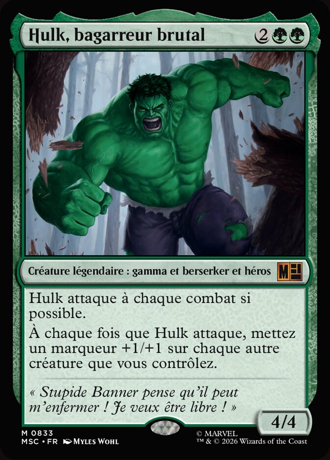 Hulk, bagarreur brutal