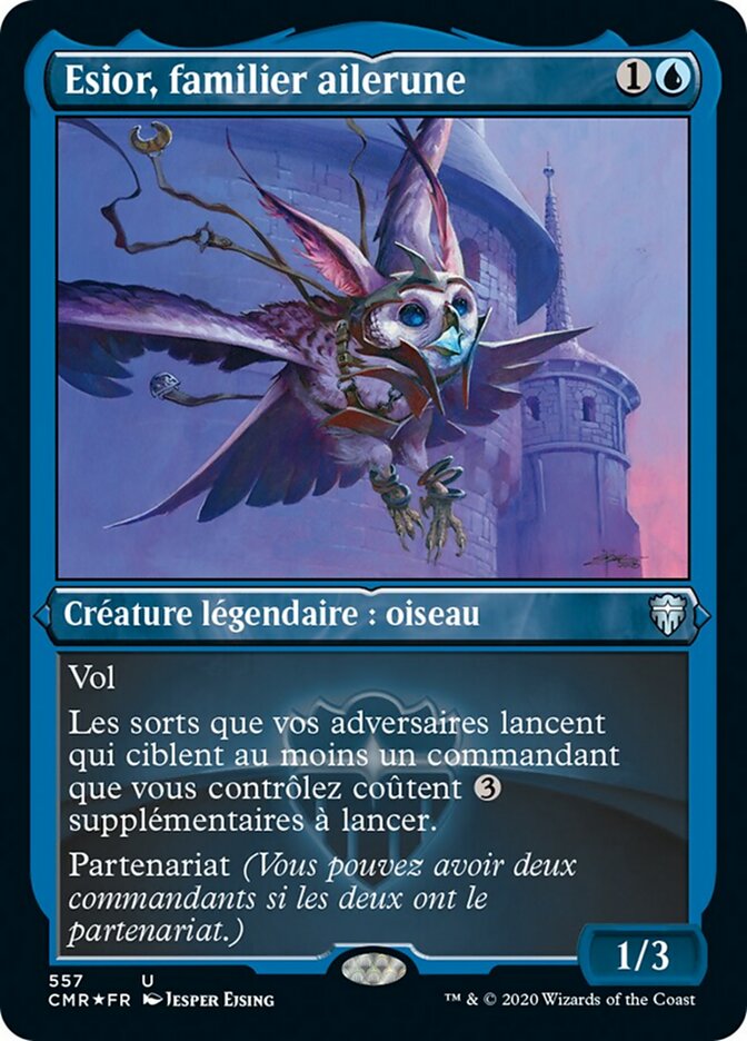 Esior, familier ailerune