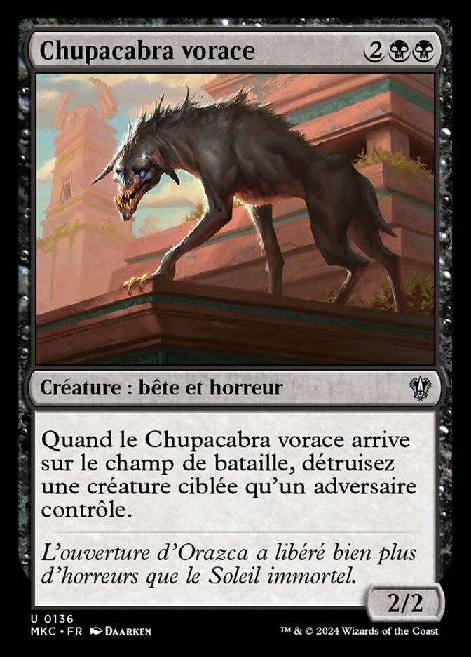 Chupacabra vorace