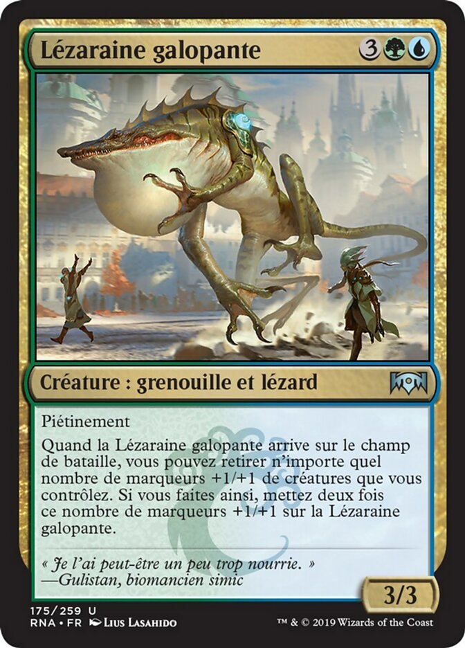 Lézaraine galopante